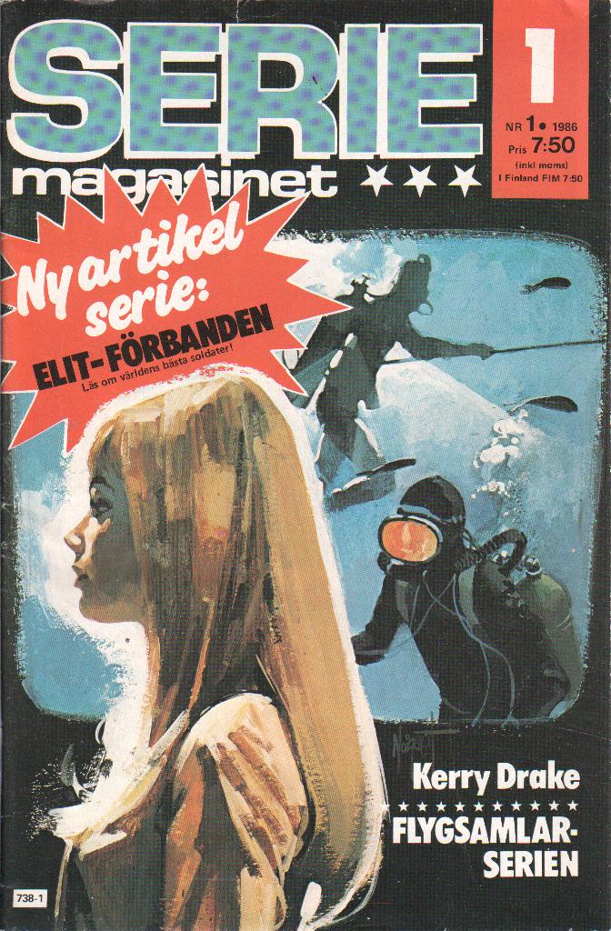 Seriemagasinet nr 1 1986 Begagnad