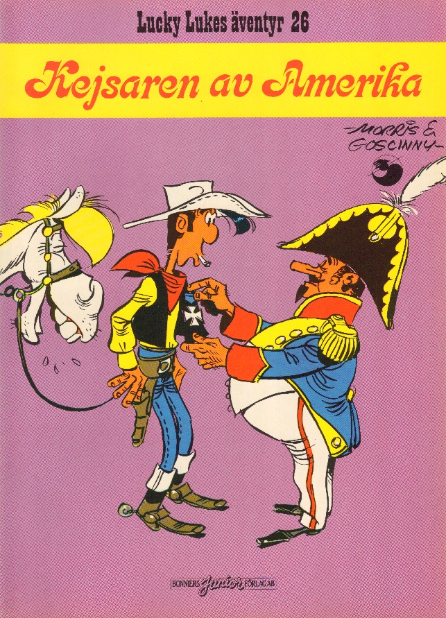 Lucky Luke 26 Kejsaren av Amerika