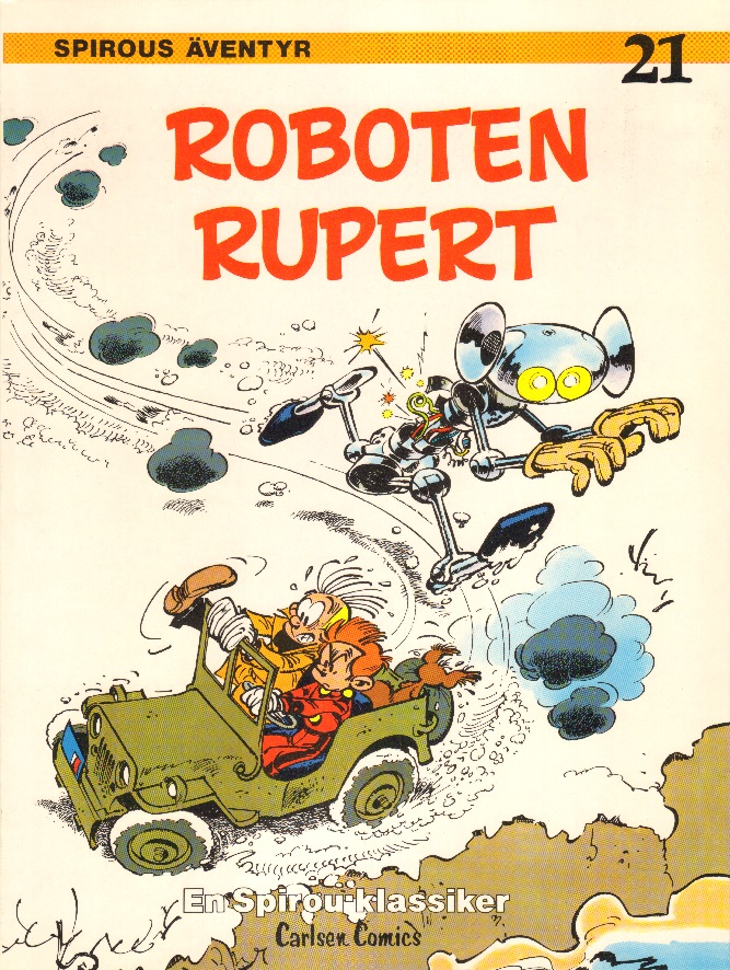 Spirous äventyr 21 Roboten Rupert