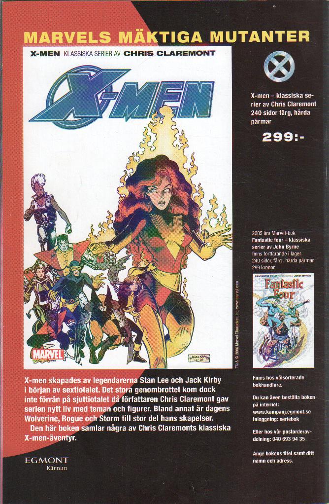 X-men nr 5 2006 Begagnad - 2