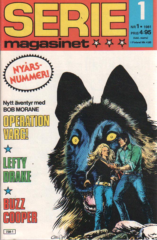 Seriemagasinet nr 1 1981 Begagnad