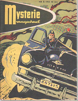 Mysteriemagasinet 1955 nr 6, begagnad