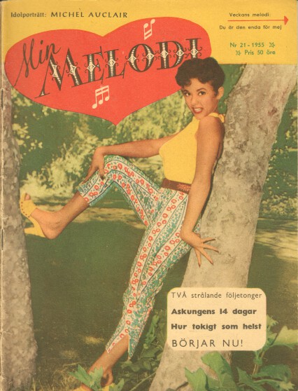 Min melodi nr 21 1955 Begagnad