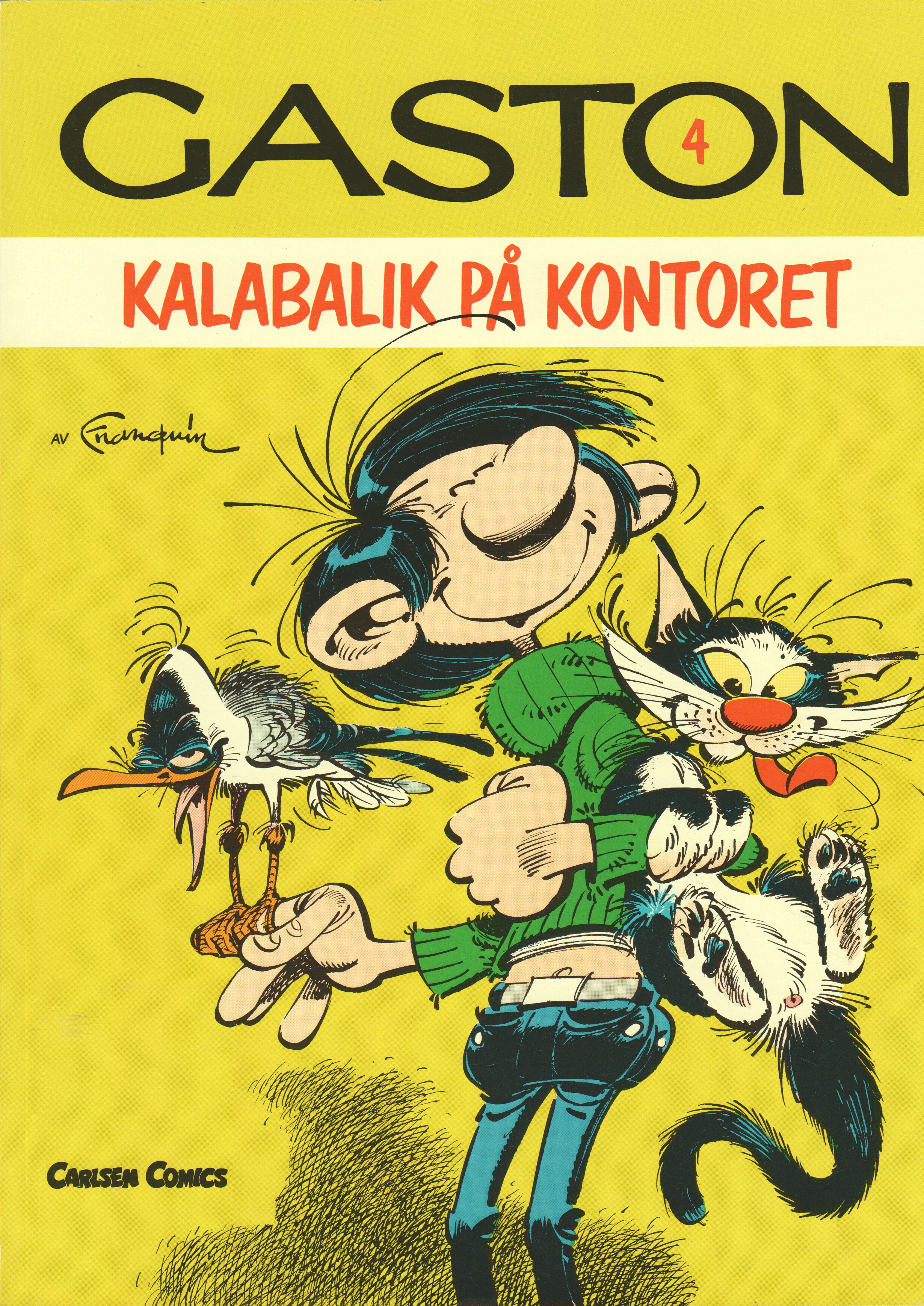 Gaston nr 4, Kalabalik på kontoret