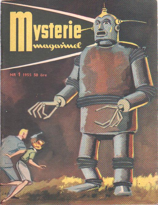 Mysteriemagasinet 1955 nr 1, begagnad