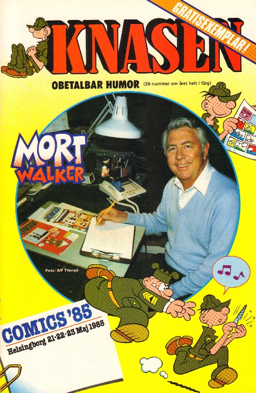 Knasen Comics 85, Obetalbar humor