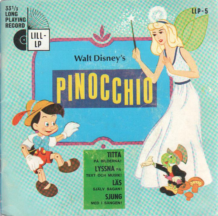Walt Disneys Pinocchio, Lill-LP serien, begagnad