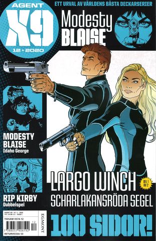Agent X9 nr 12 2020, Modesty Blaise - Idaho George