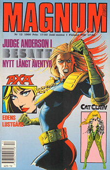 Magnum 1990 nr 12,  AXA, Cat Claw mfl