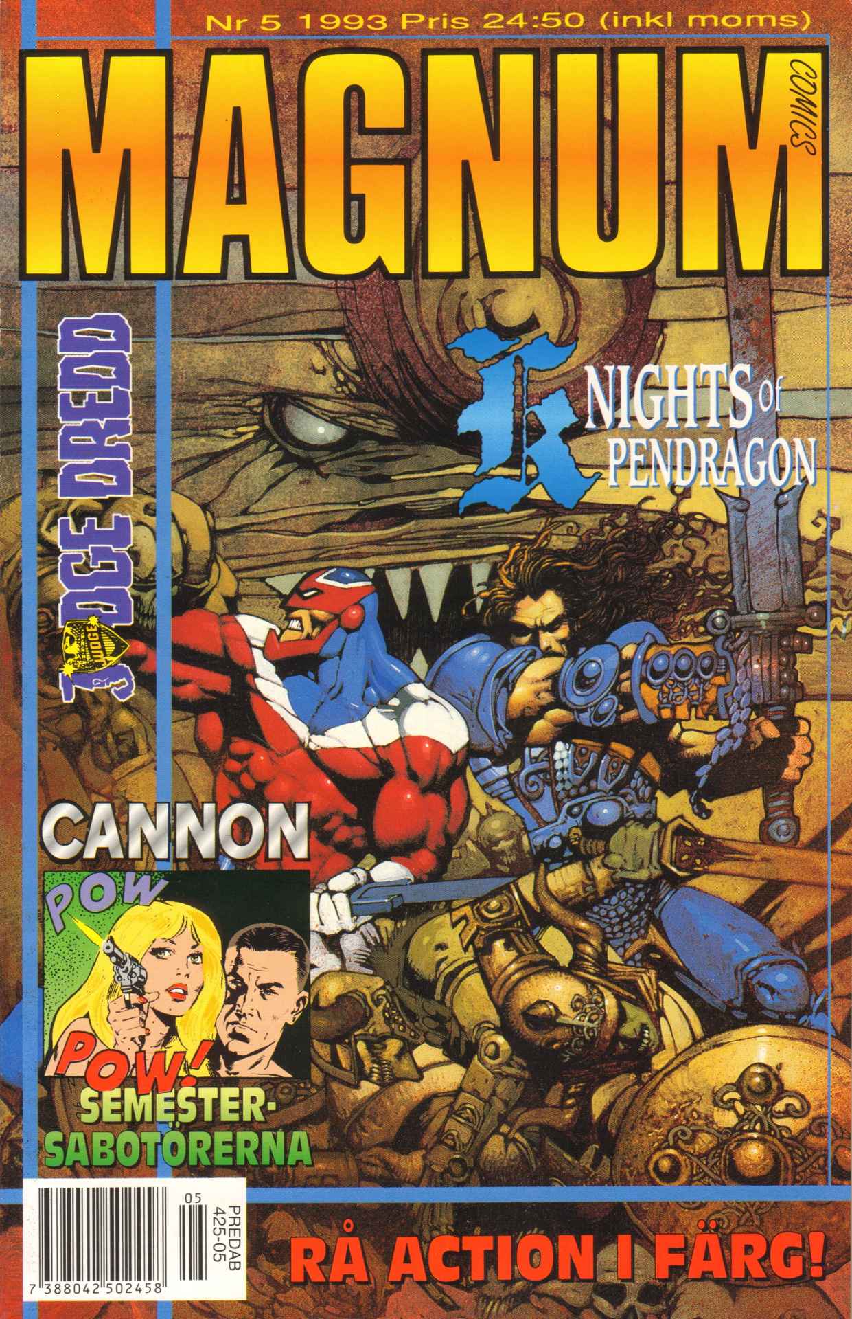 Magnum 1993 nr 5,   Judge Dredd mfl