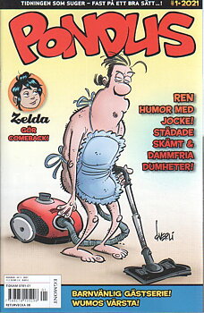 Pondus nr 1 2021, Tidningen som suger -fast på ett bra sätt...!