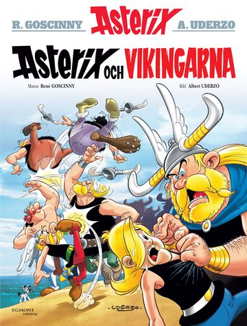 Asterix nr 3 Asterix och Vikingarna Nytryck