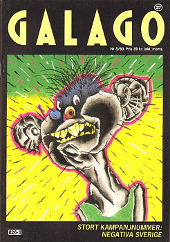 Galago nr 27,  1990 nr 3, Stort kampanjnummer: Negativa Sverige 