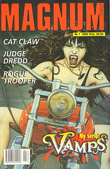 Magnum 1995 nr 1,   Judge Dredd, Cat Claw mfl