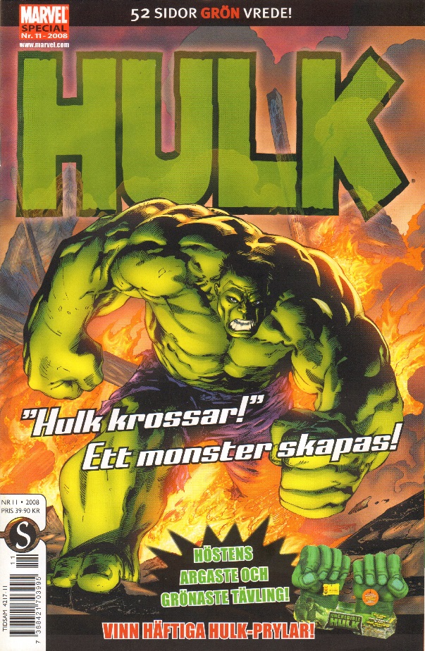 Marvel Special nr 11 - 2008,  Hulk Hulk krossar! Ett monster skapas!