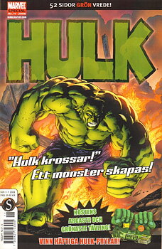 Marvel Special nr 11 - 2008,  Hulk Hulk krossar! Ett monster skapas!