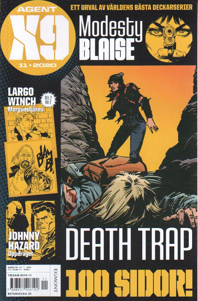 Agent X9 nr 11 2020, Modesty Blaise - Death trap