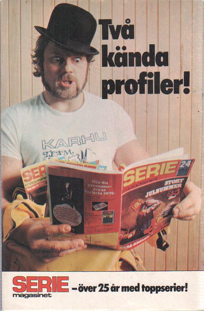 Serie-nytt nr 26 1976 Begagnad - 2