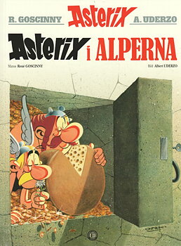 Asterix nr 16 Asterix i Alperna Nytryck
