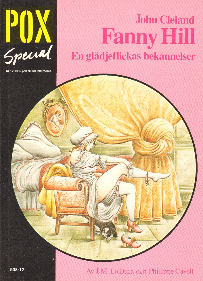 POX Special 1986 nr 12, Fanny Hill en glädjeflickas bekännelser