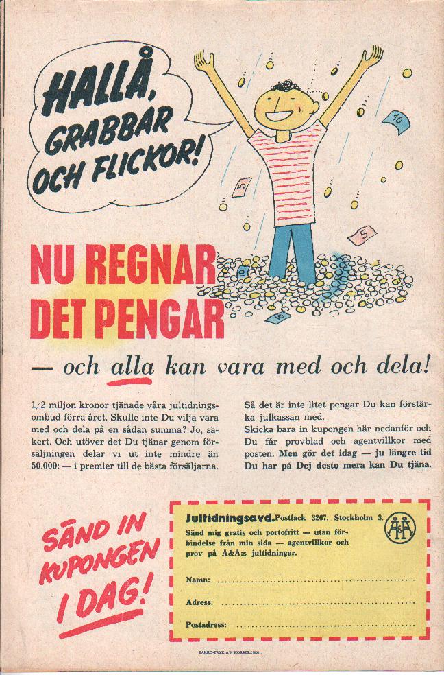 Stjärnmagasinet nr 23 1955 Begagnad - 2