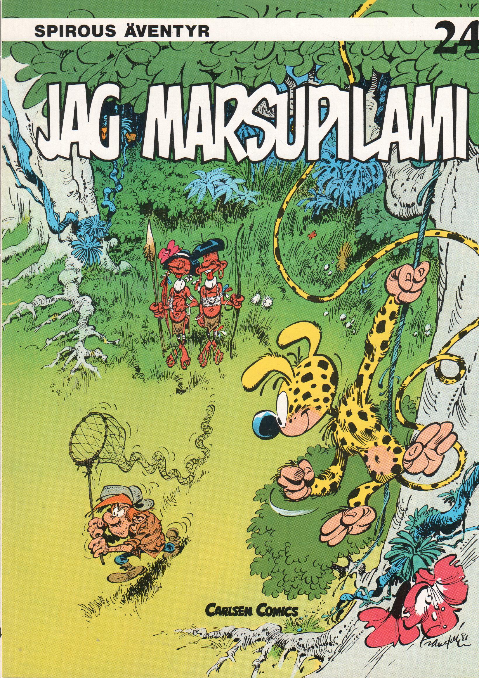 Spirous äventyr 24 Jag Marsupilami
