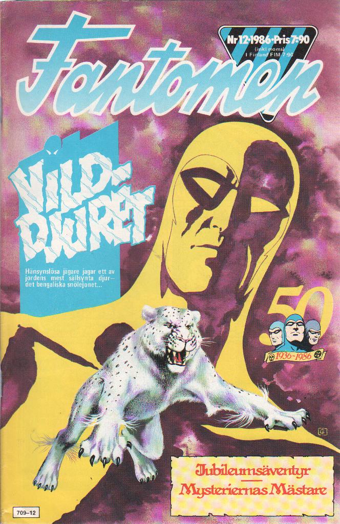 Fantomen nr 12 1986 Begagnad