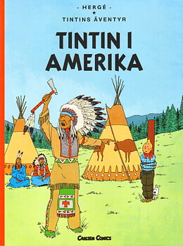 Tintins äventyr nr 3 Tintin i Amerika, Carlsen Comics