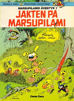 Marsupilamis Äventyr 1 Jakten på Marsupilami, OBS! mindre defekter!