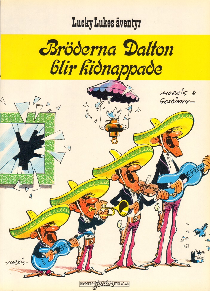 Lucky Luke 9 Bröderna Dalton blir kidnappade