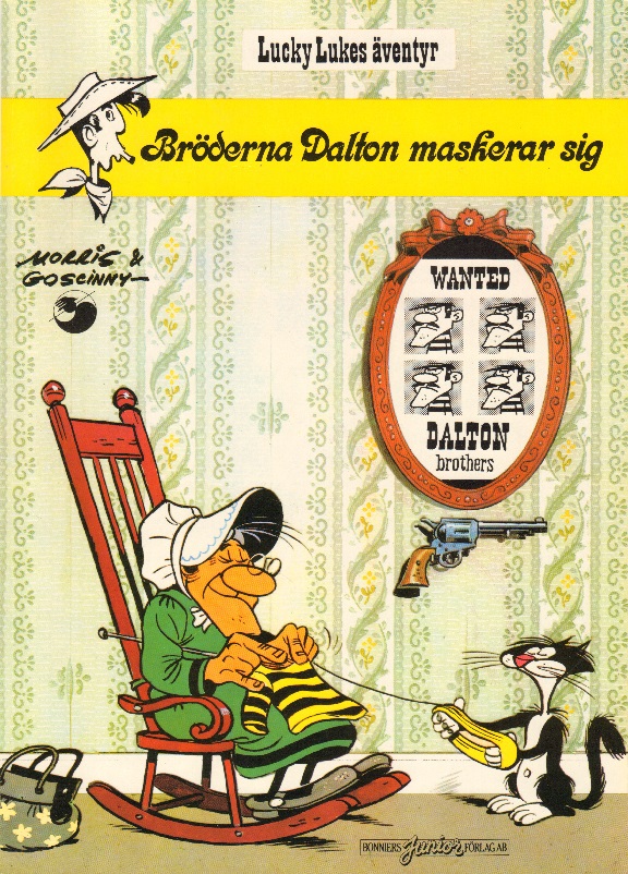 Lucky Luke 12 Bröderna Dalton maskerar sig