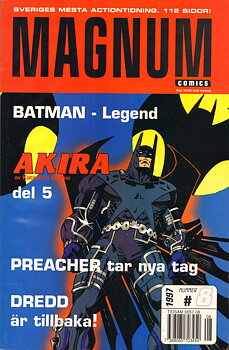 Magnum 1997 nr 8, Batman-Legend, Judge Dregg, Preacher mfl