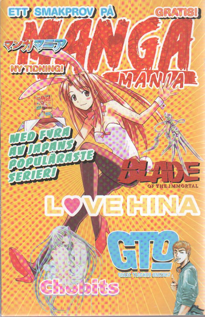 Ett smakprov på Manga Mania, begagnad - 2