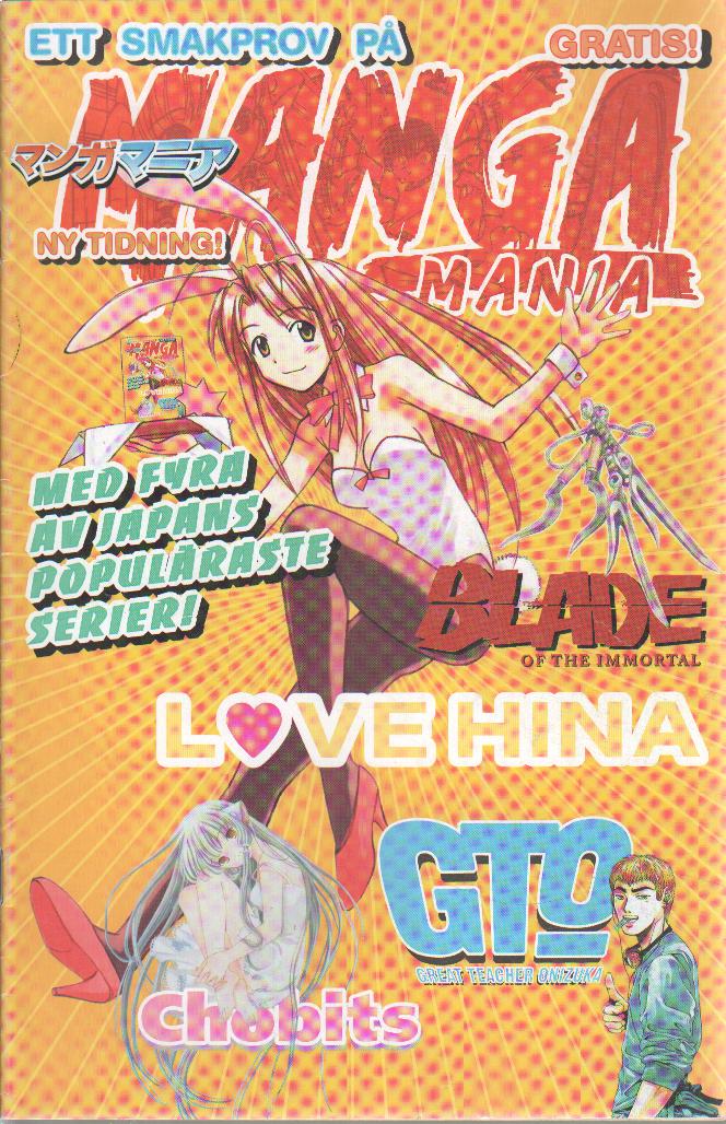 Ett smakprov på Manga Mania, begagnad