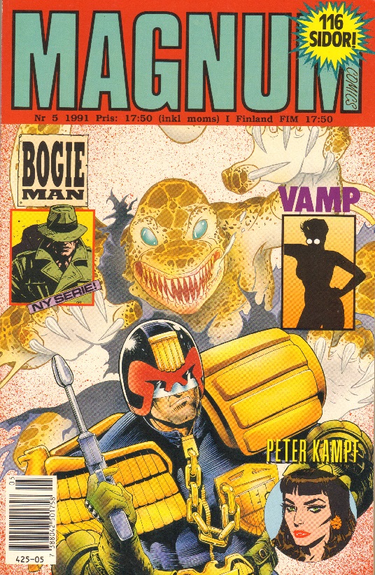 Magnum 1991 nr 5,  Judge Dredd, Vamp mfl