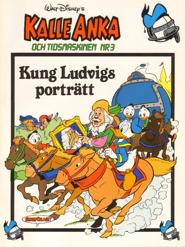 Kalle Anka och tidsmaskinen 3, Kung Ludvigs porträtt
