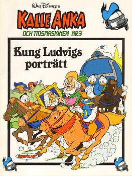 Kalle Anka och tidsmaskinen 3, Kung Ludvigs porträtt