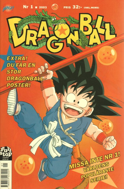 Dragonball Serietidning nr 1 2003