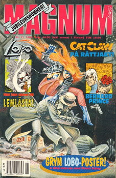 Magnum 1991 nr 11,  Cat Claw, Judge Dredd, Lobo mfl