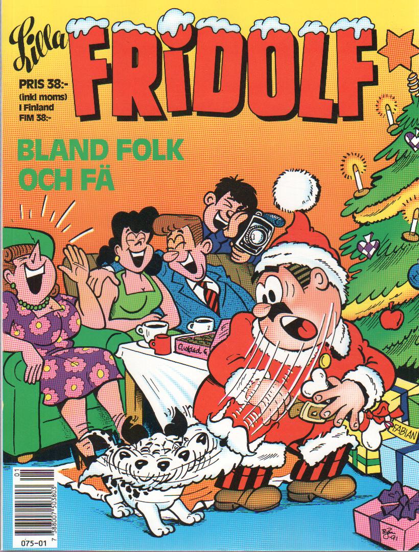 Lilla Fridolf Julalbum 1991, Bland folk och fä