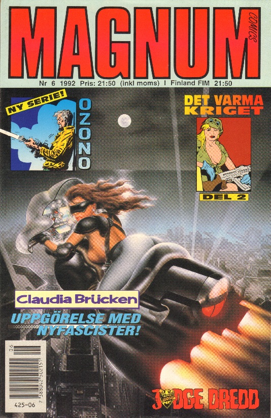 Magnum 1992 nr 6,  Judge Dredd, Ozono mfl
