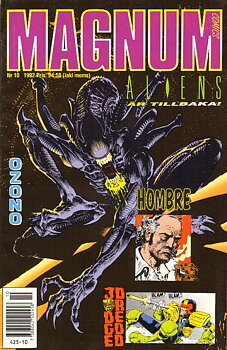 Magnum 1992 nr 10,  Judge Dredd, Hombre, Aliens mfl
