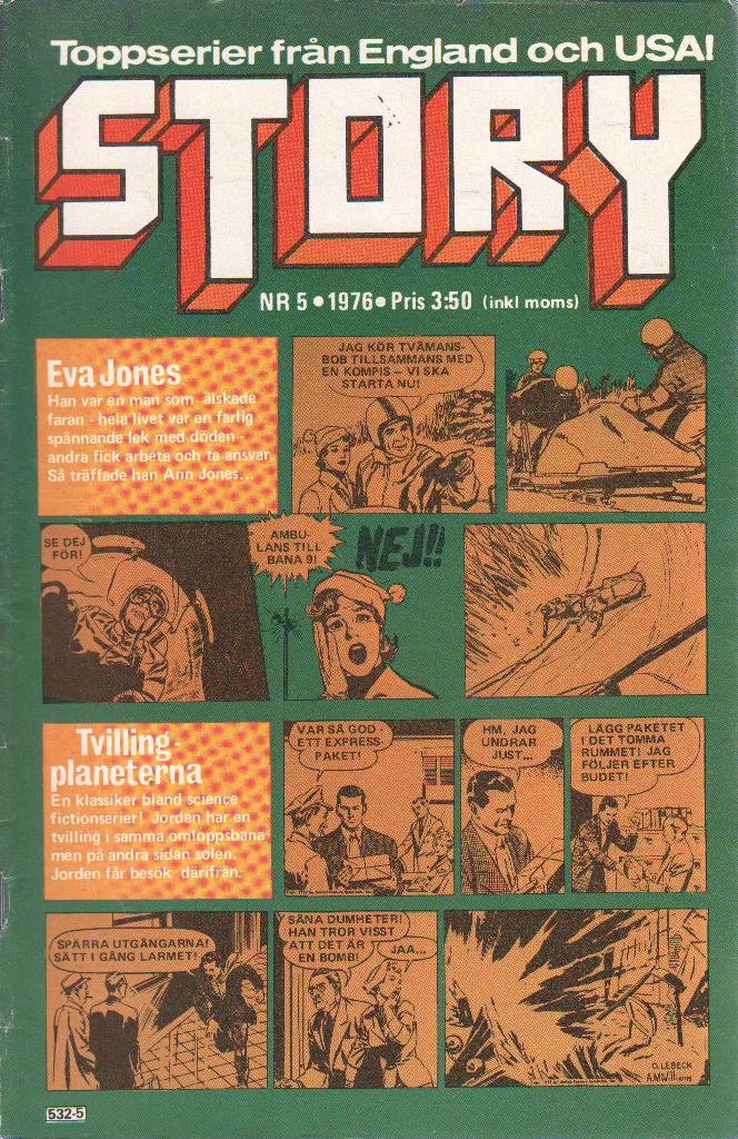 Story nr 5 1976 Begagnad