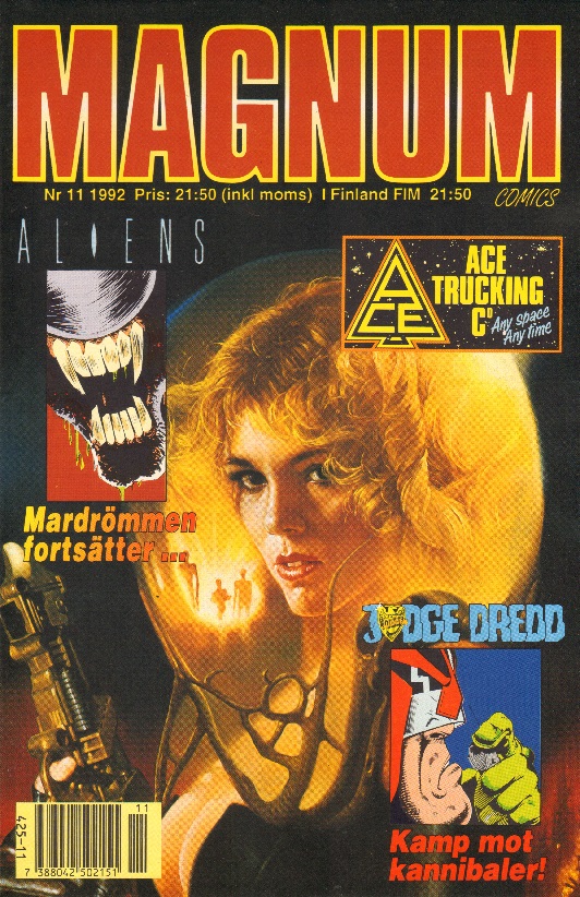 Magnum 1992 nr 11,  Judge Dredd, Aliens mfl