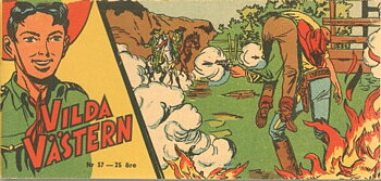 Vilda Västern nr 37 1956 Begagnad