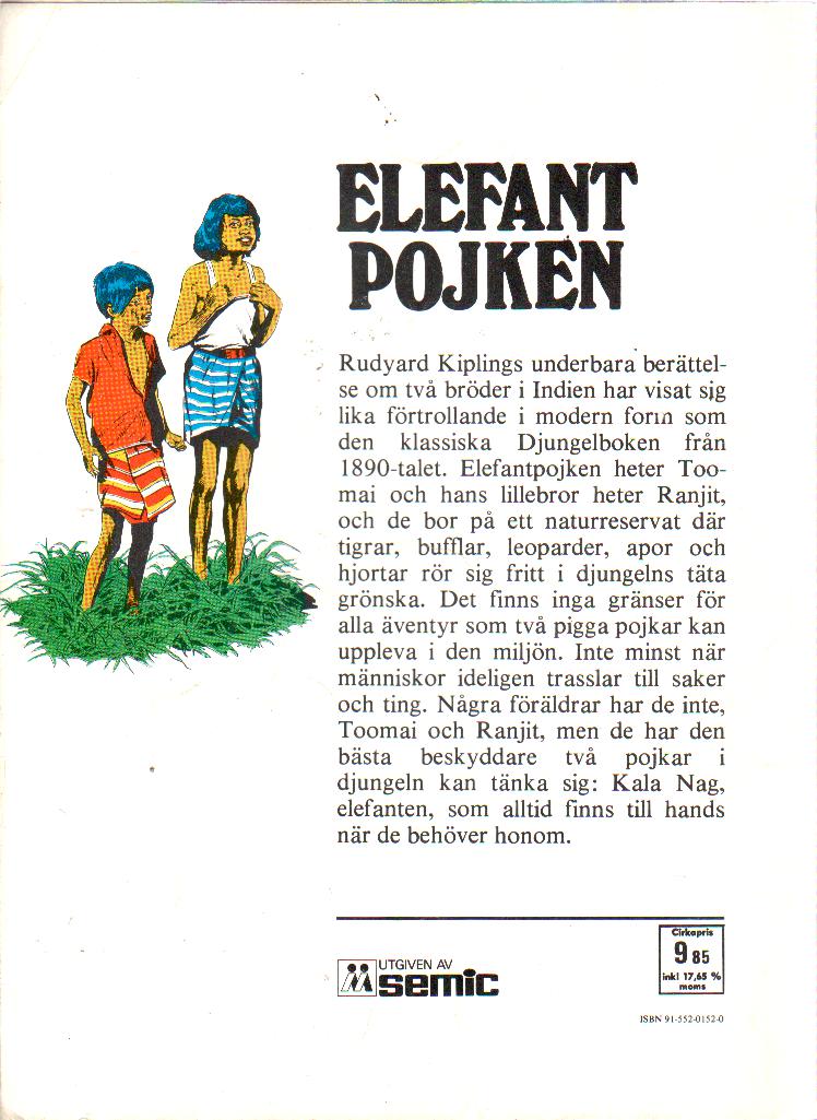 Elefantpojken 8 spännande äventyr Begagnad - 2