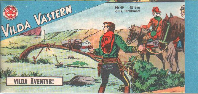 Vilda Västern nr 49 1966 Begagnad