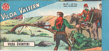 Vilda Västern nr 49 1966 Begagnad