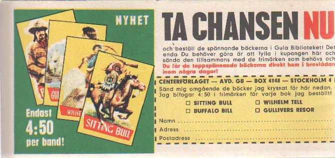 Vilda Västern nr 52 1964 Begagnad - 2