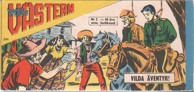 Vilda Västern nr 2 1966 Begagnad